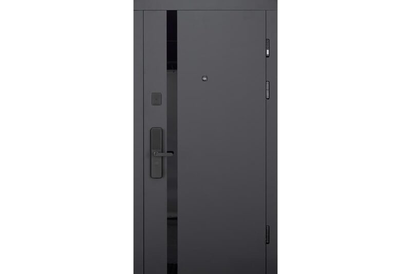 Stella crna sigurnosna vrata sa pametnom bravom – spoljna strana