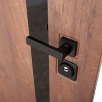 Stella sigurnosna vrata dekor drveta orah – detalj kvake