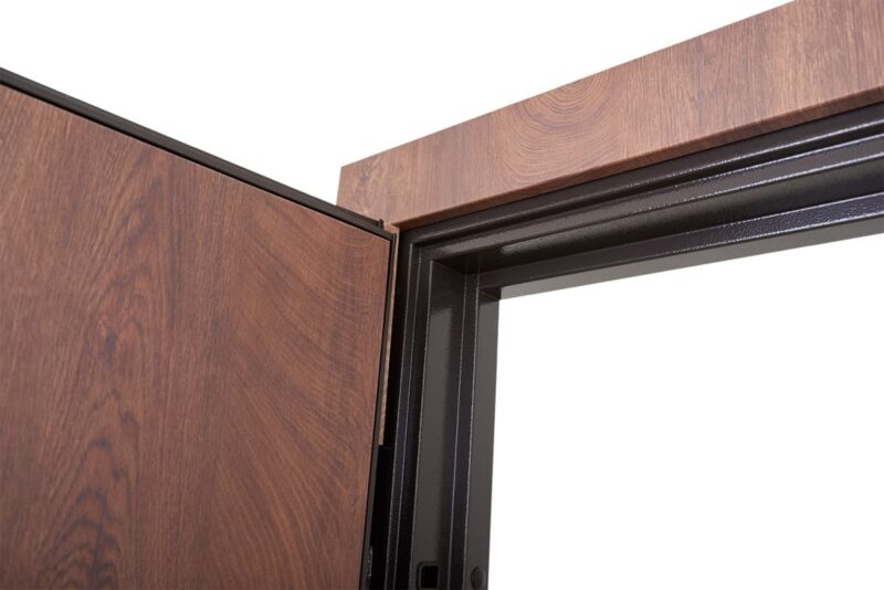 Stella sigurnosna vrata dekor drveta orah – šarke