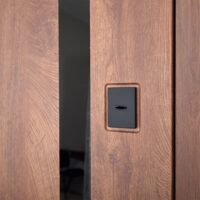 Stella sigurnosna vrata dekor drveta orah – špijunka