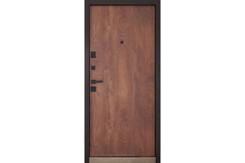 Stella sigurnosna vrata dekor drveta orah – unutrašnja strana