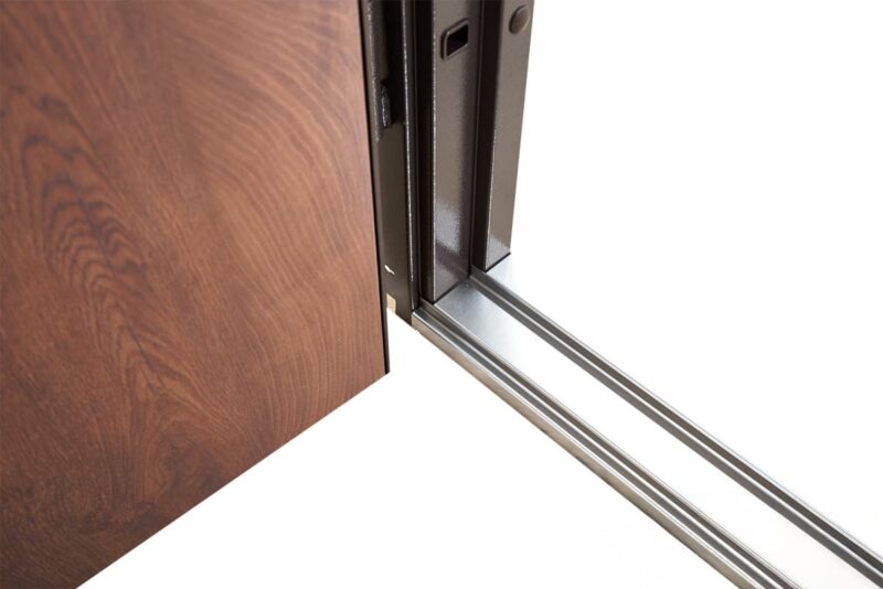 Stella sigurnosna vrata dekor drveta orah – čelični štok